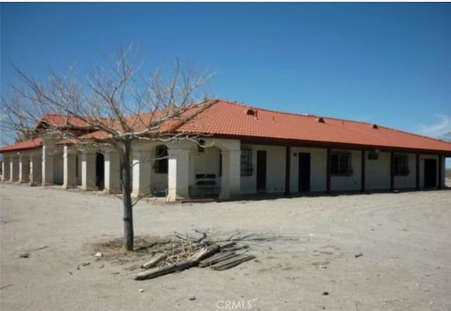 view of rear view of house