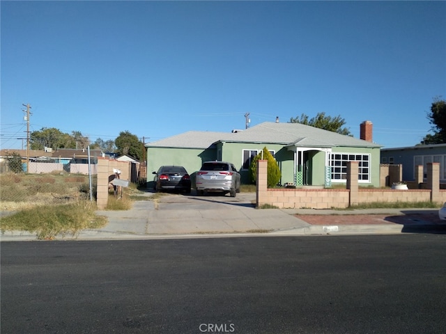 view of front of house