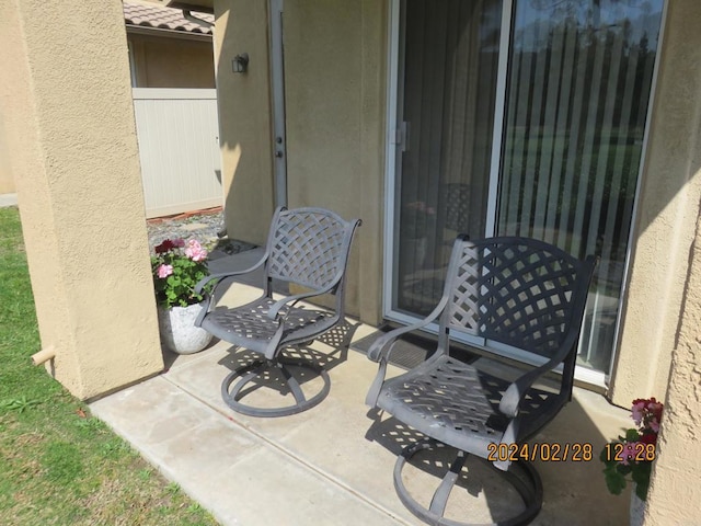 view of patio