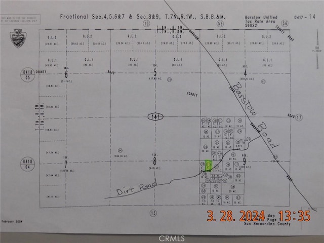 0 Ranch Rd, Barstow CA, 92311 land for sale