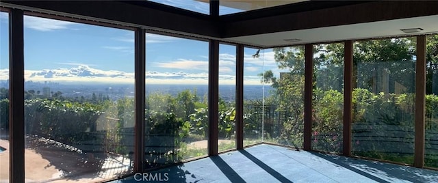 1470 Laurel Way, Beverly Hills, CA 90210 - unfurnished sunroom featuring healthy amount of natural light