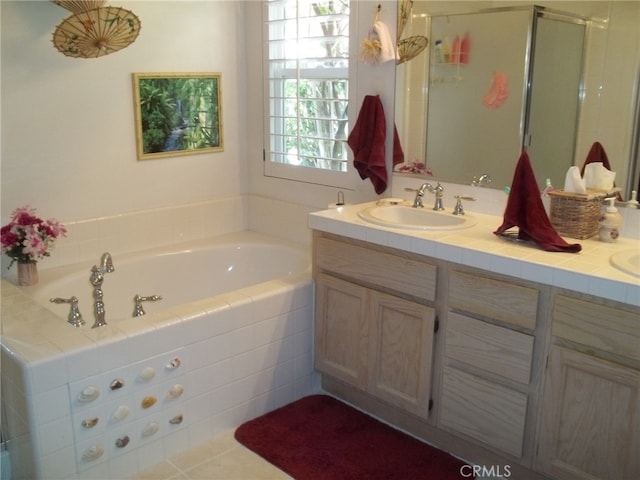 1647 Shire Ave, Oceanside, CA 92057 - bathroom featuring plus walk in shower and vanity