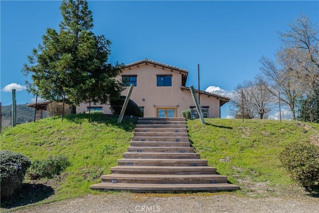 view of rear view of house