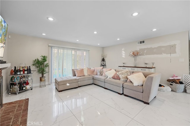 view of living room