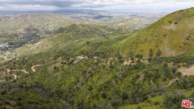 view of mountain feature