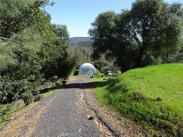 view of road