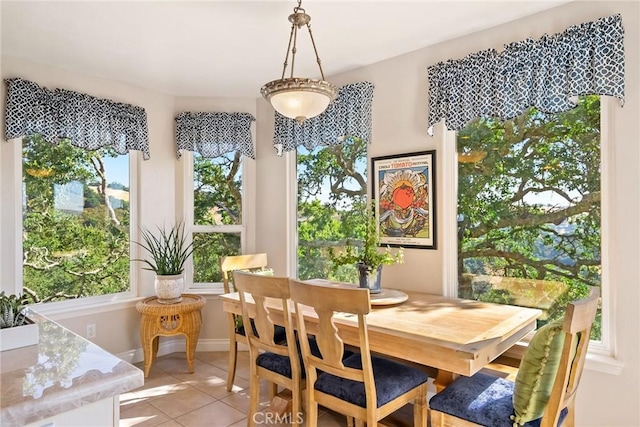 14600 El Monte Rd, Atascadero, CA 93422 - dining room featuring light tile patterned floors and baseboards