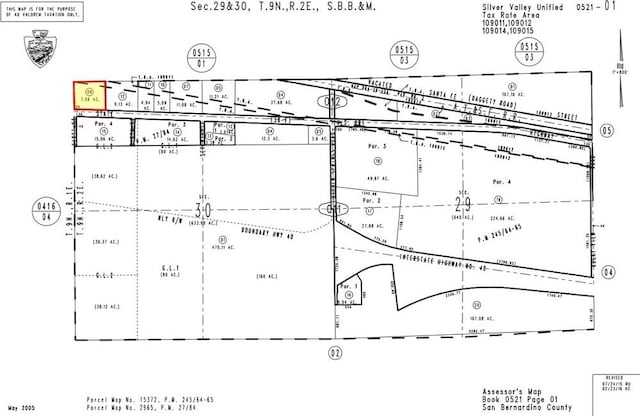 0 National Trails Hwy, Daggett CA, 92327 land for sale