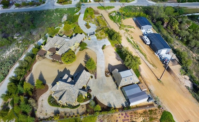 drone / aerial view