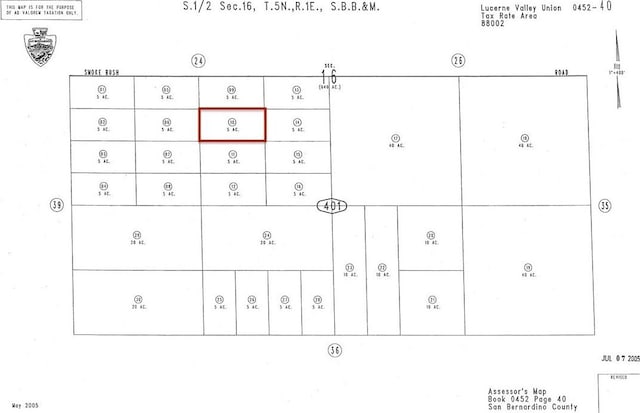 0 Poppy, Lucerne Valley CA, 92356 land for sale