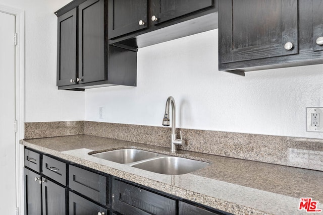 kitchen featuring sink