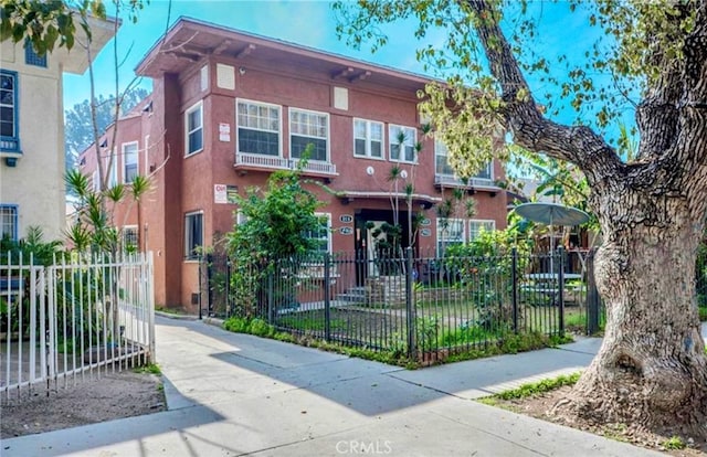 view of townhome / multi-family property