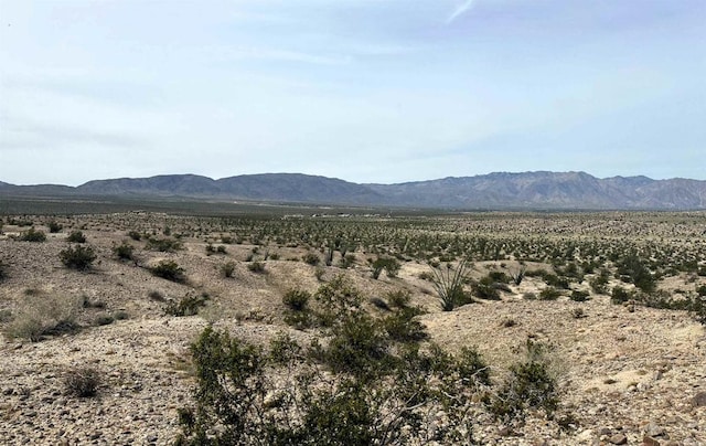 view of mountain feature