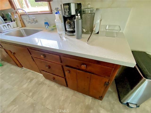 kitchen featuring sink