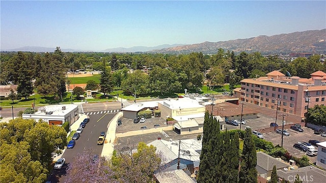 1201 W Verdugo Ave, Burbank, CA 91506 - drone / aerial view featuring a mountain view