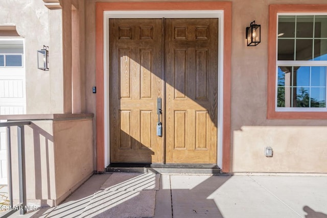 view of property entrance