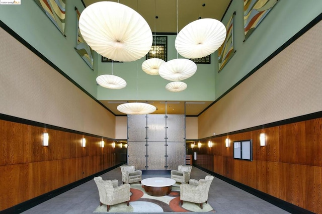 view of community lobby