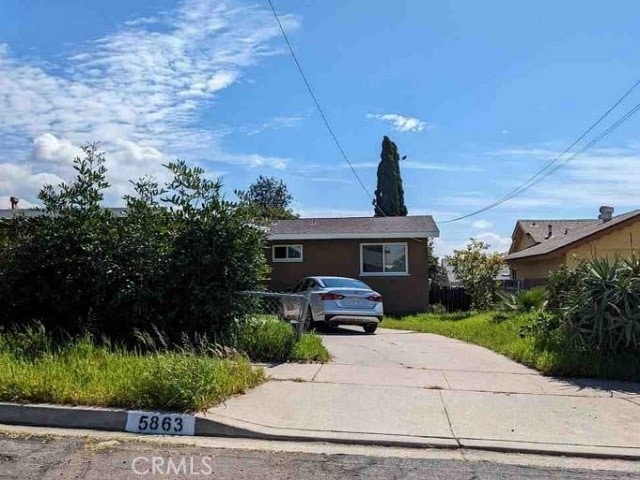 view of bungalow-style house