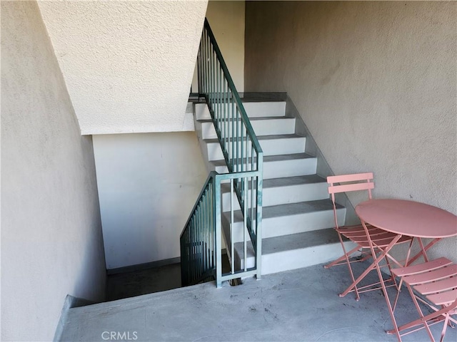 view of staircase