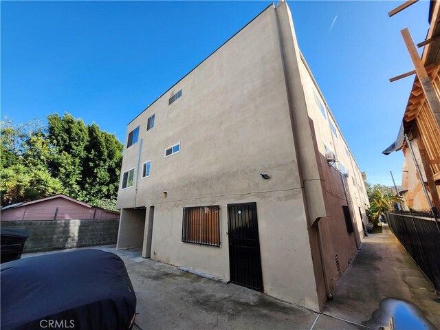 view of rear view of property