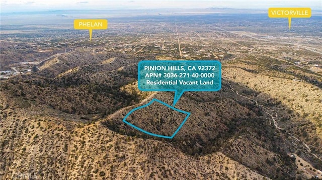 0 Sand Cyn, Pinon Hills CA, 92372 land for sale