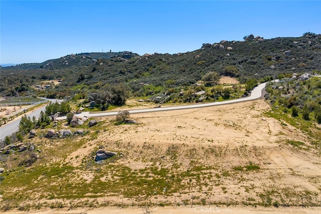 view of mountain feature