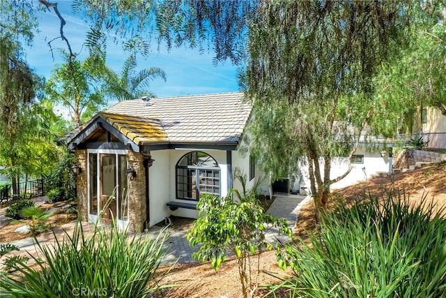 view of rear view of house