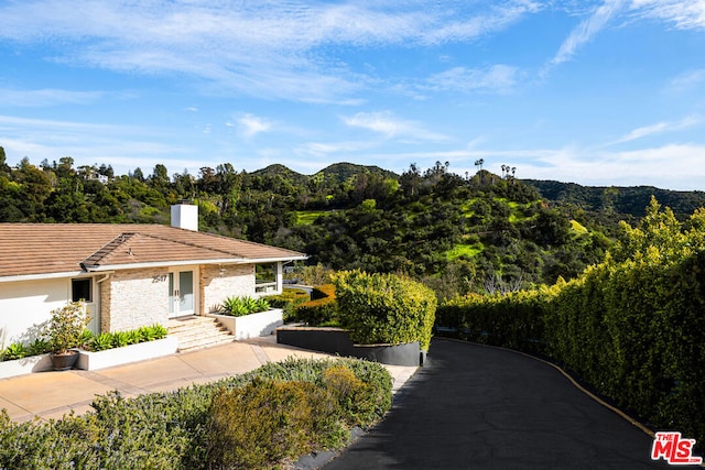 property view of mountains