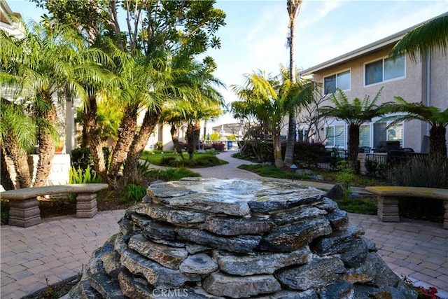 view of home's community featuring a patio