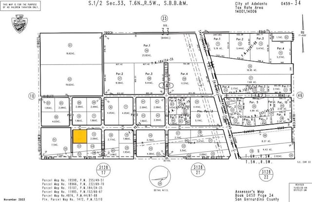 0 Rancho Rd, Adelanto CA, 92301 land for sale