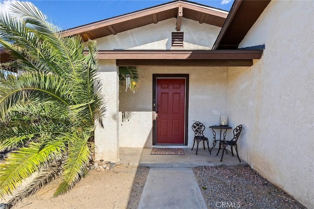 view of entrance to property