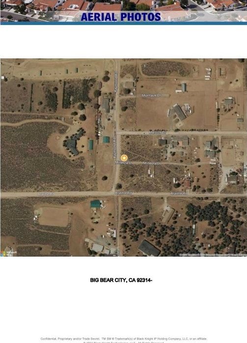 0 Mineola Ln, Big Bear City CA, 92314 land for sale