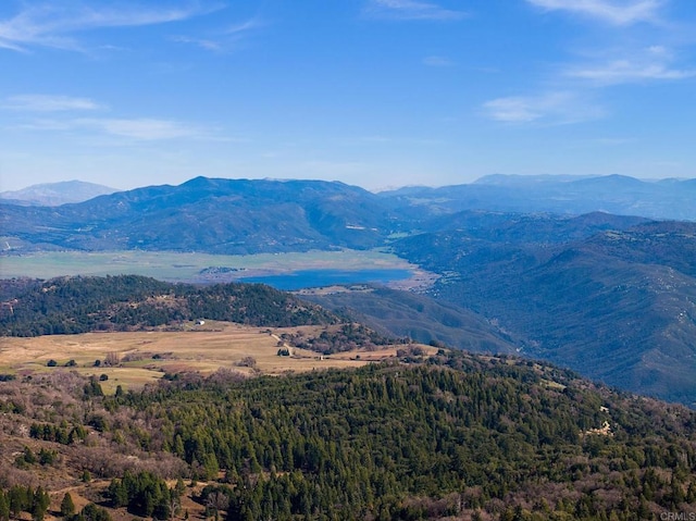 view of mountain feature