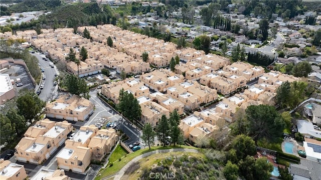 18840 Vista Del Canon Unit A, Newhall, CA 91321 - aerial view of property and surrounding area with nearby suburban area