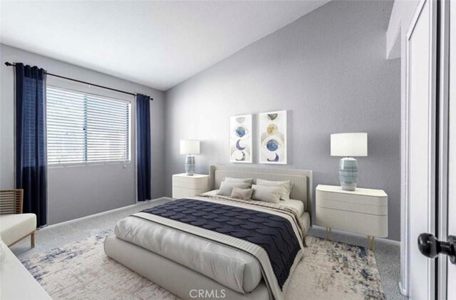 18840 Vista Del Canon Unit A, Newhall, CA 91321 - carpeted bedroom with vaulted ceiling