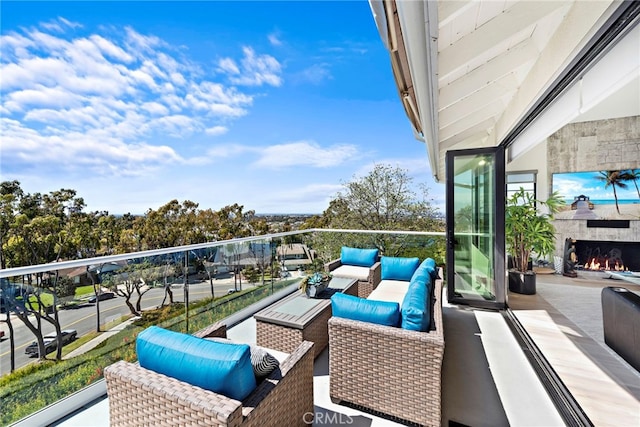 17 Monaco, Newport Beach, CA 92660 - balcony featuring outdoor lounge area
