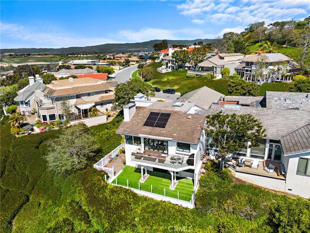 17 Monaco, Newport Beach, CA 92660 - aerial perspective of suburban area featuring a mountainous background