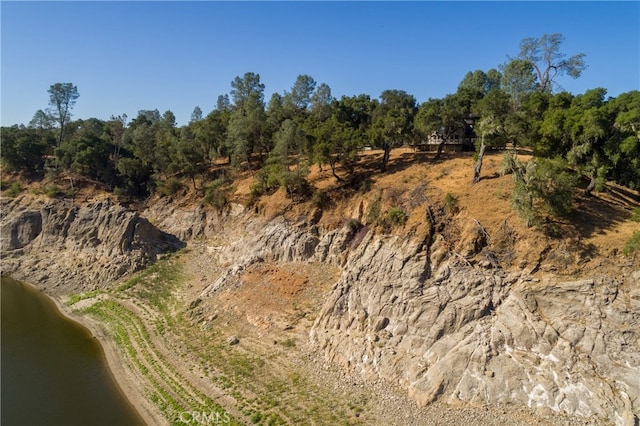 view of landscape featuring a rural view