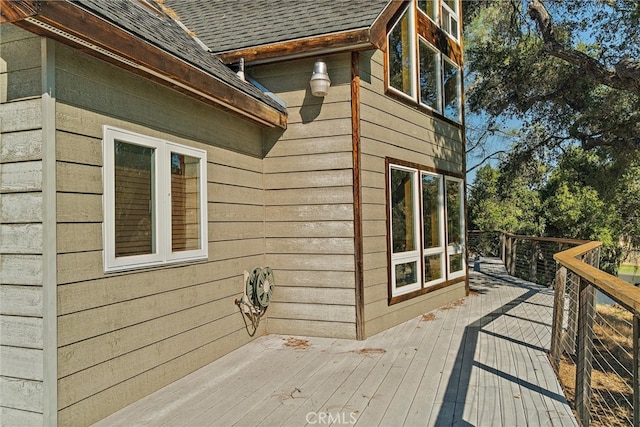 view of deck