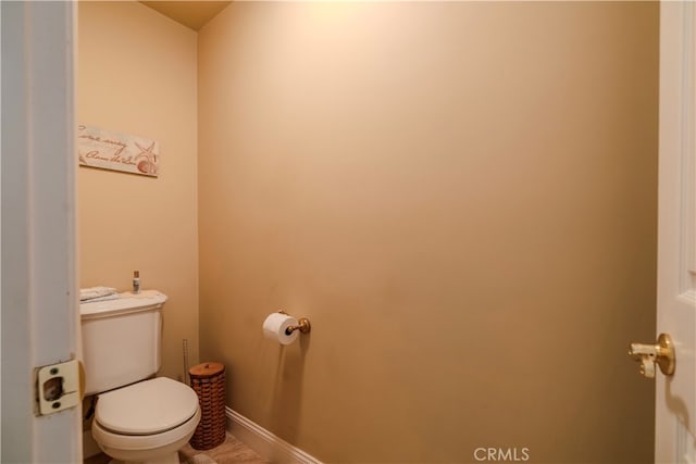 bathroom with toilet