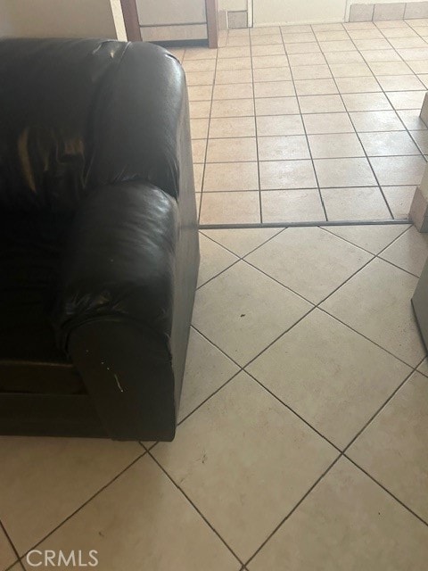 interior details featuring tile flooring