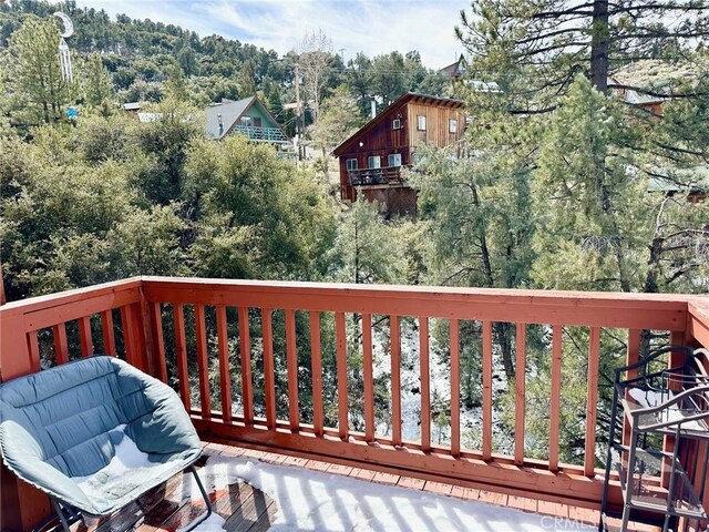 2005 Zermatt Dr, Pine Mountain Club, CA 93222 - view of deck