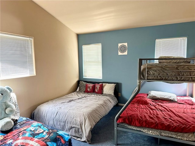 bedroom with carpet flooring