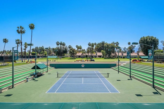 view of sport court