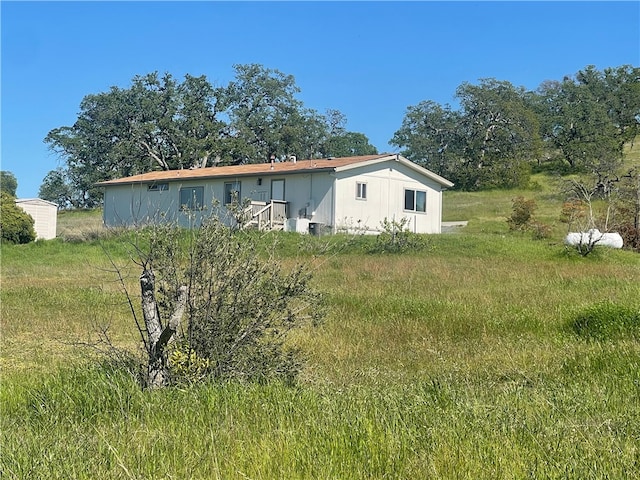 view of rear view of house