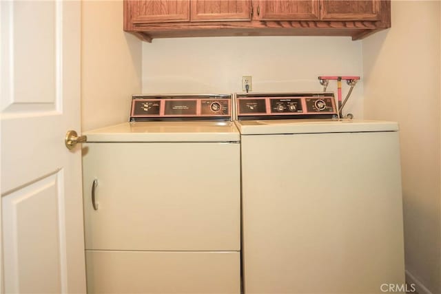 39802 Lakeview Dr Unit 12, Big Bear Lake, CA 92315 - laundry area with cabinet space and washer and dryer