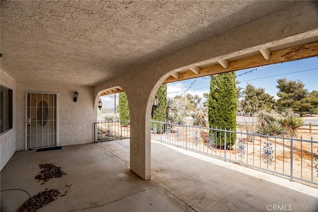 view of patio