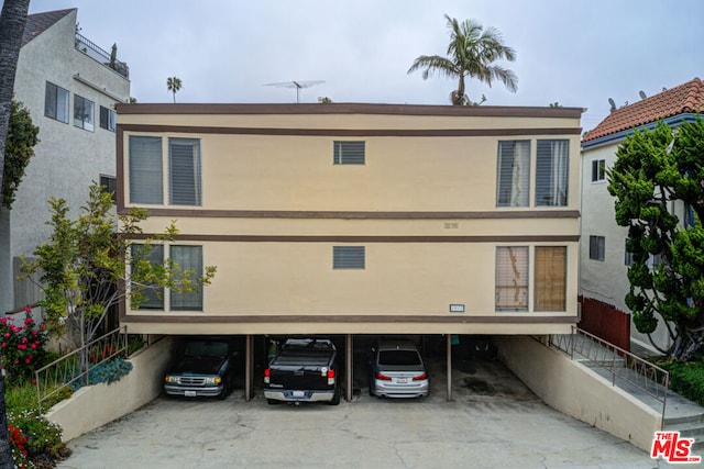 view of rear view of property