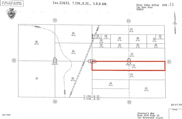 0 Mother Lode Rd, CA, 92311 land for sale