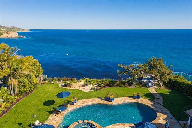 44 Sea Cove Dr, Rancho Palos Verdes, CA 90275 - bird's eye view of a nearby body of water